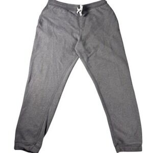 North Face Men's Sweatpants Size Large Grey Athletic Relaxed Fit